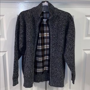 Men’s zip up sweater